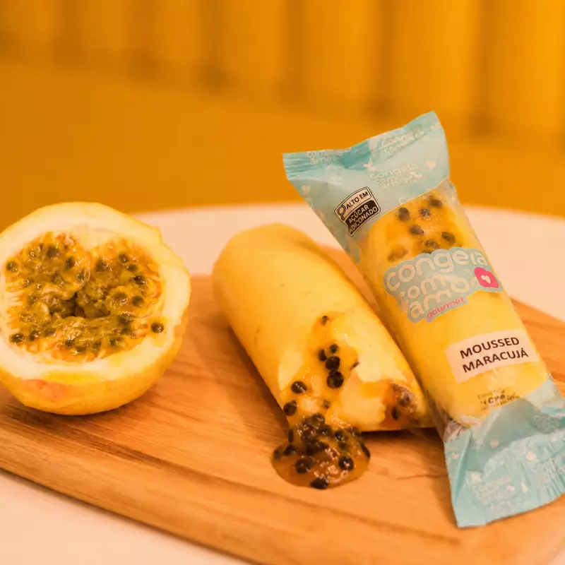 Congeladinho Mousse de Maracuja