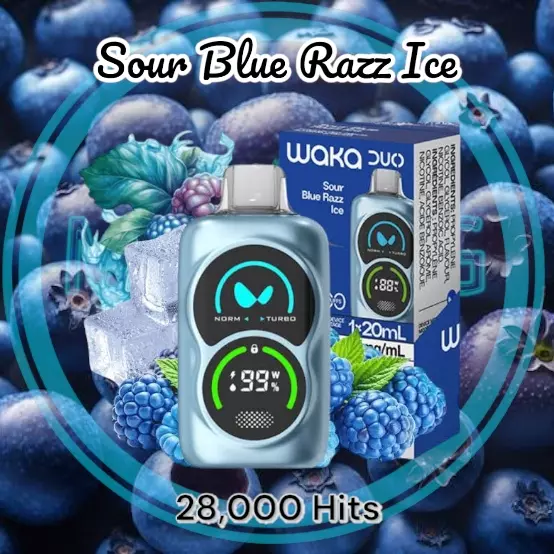 Sour Blue Razz ice