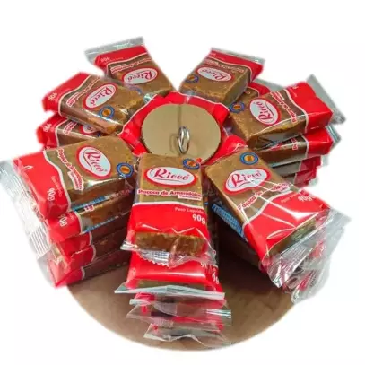 Paçoca  Quadrada - 90 gramas