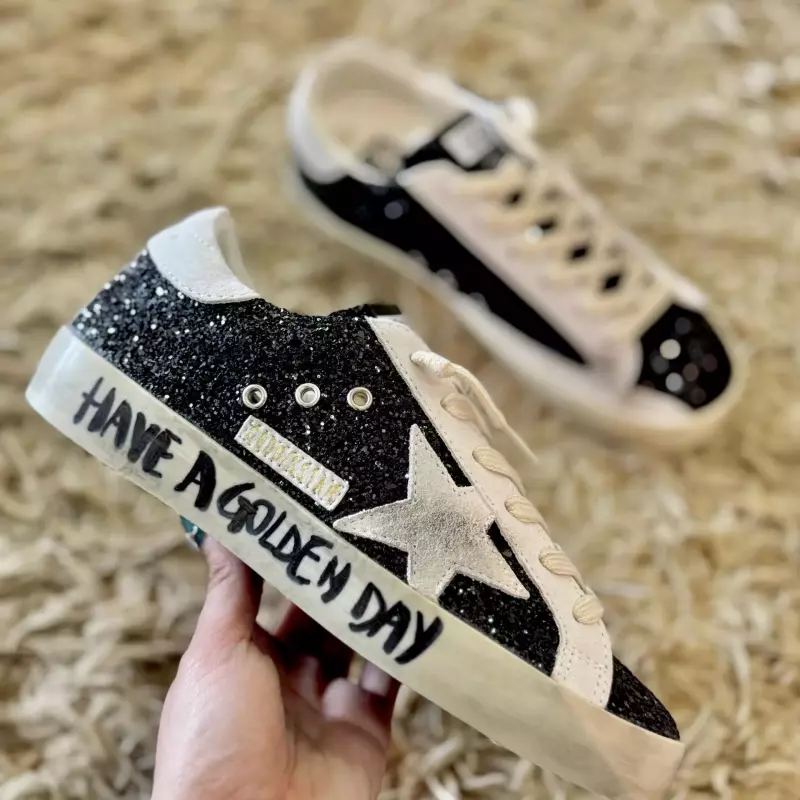 TENIS GOLDEN GOOSE GLOW BLACK