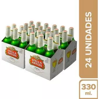 STELLA ARTOIS 355 ml x 24 und