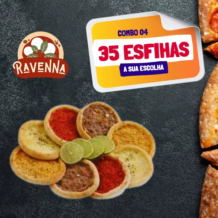 COMBO ESFIHA nº 04 (35 ESFIHAS)