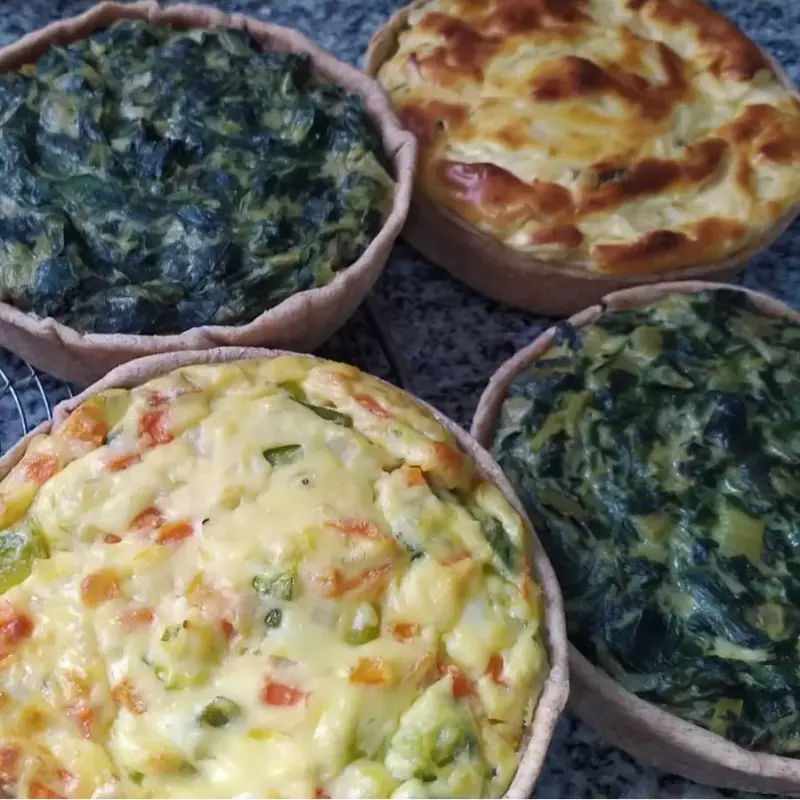 Tarta Integral Individual sin tapa