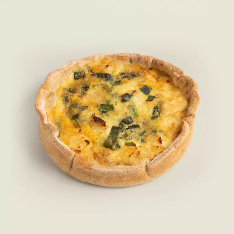 Quiche Pollo y Puerros