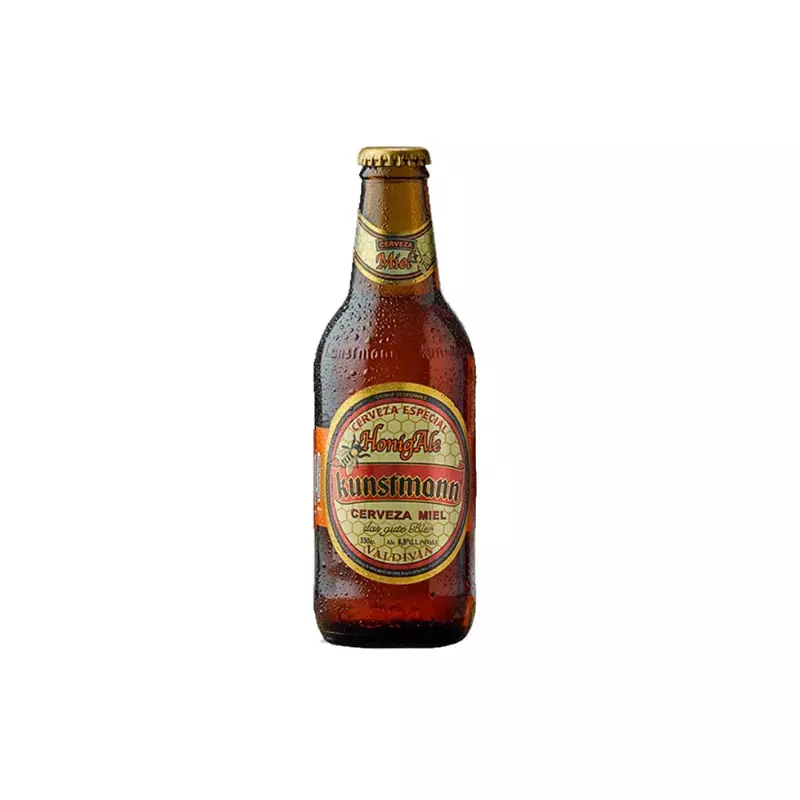 Cerveza Kunstmann Miel 4.8º Bot. 330