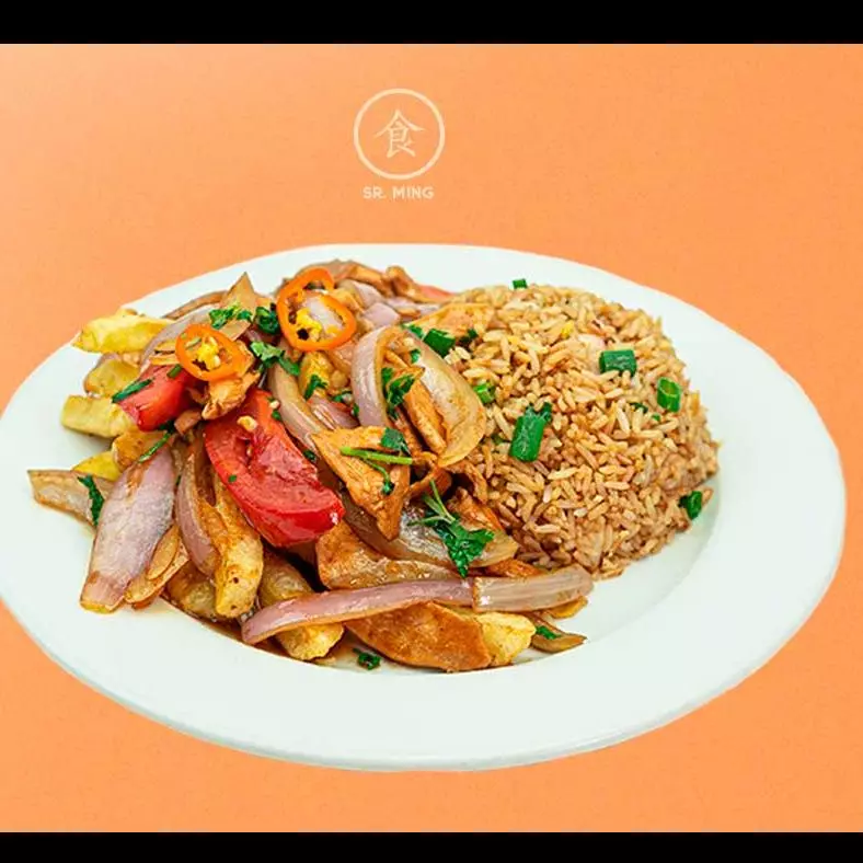 Saltado de pollo
