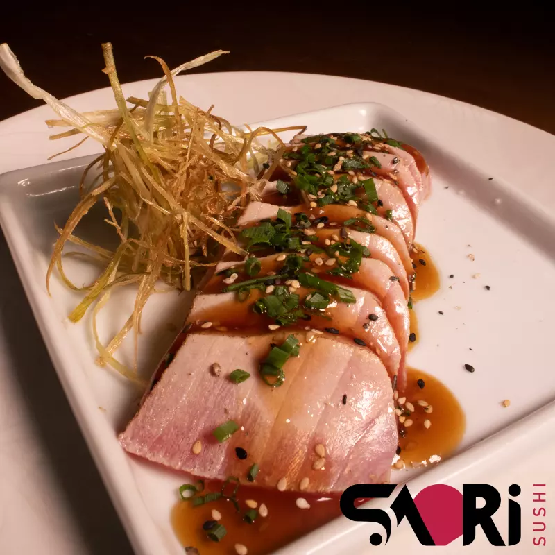 Sashimi Atum Ostra (8 peças)