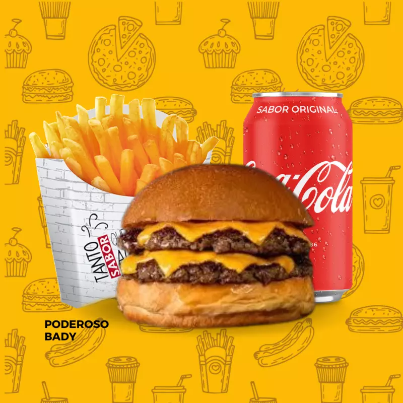Combo Duplo Cheddar