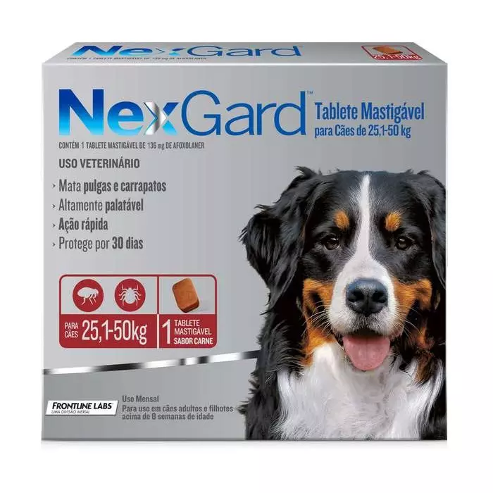 Nexgard para Cães de 5,1 a 50kg