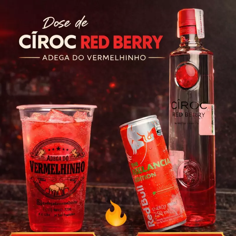 Dose CIROC c/ RedBull