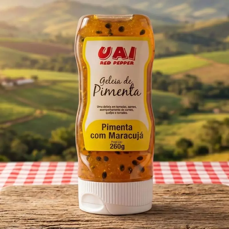 Geléia de Pimenta Frutas Vermelhas