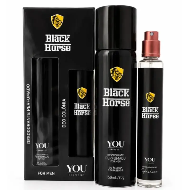 Kit Perfume+Deso. Black Horse