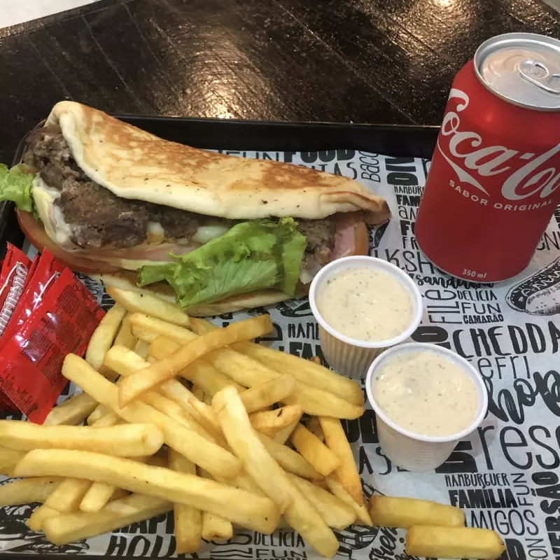 COMBO 2 (MASTER CARNE DO SOL + BATATA + REFRI