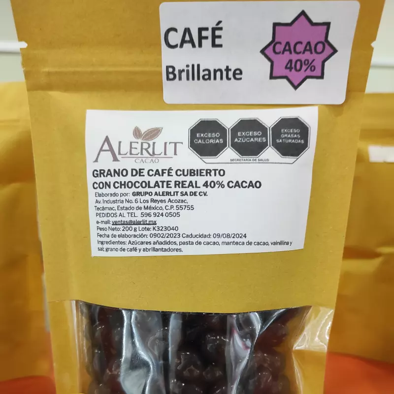 Grano de café 40% cacao