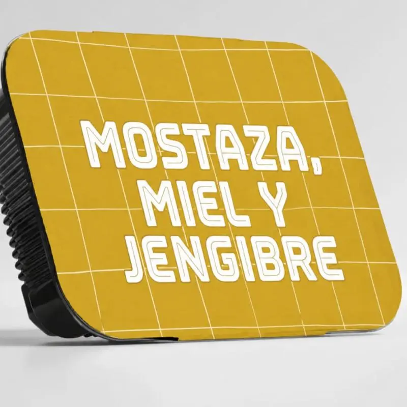 Mostaza, Miel y jengibre