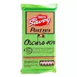 NESTLE SAVOY CHOCOLATE DARK 40% 200G