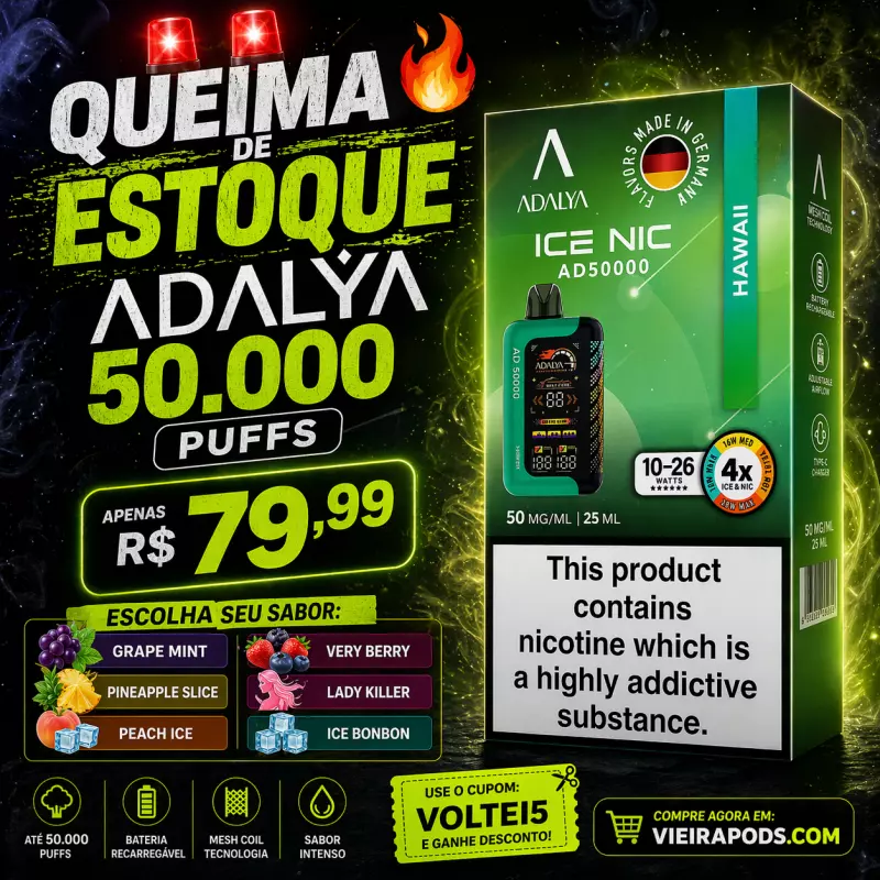 PROMOÇÂO ADALYA AD 50K