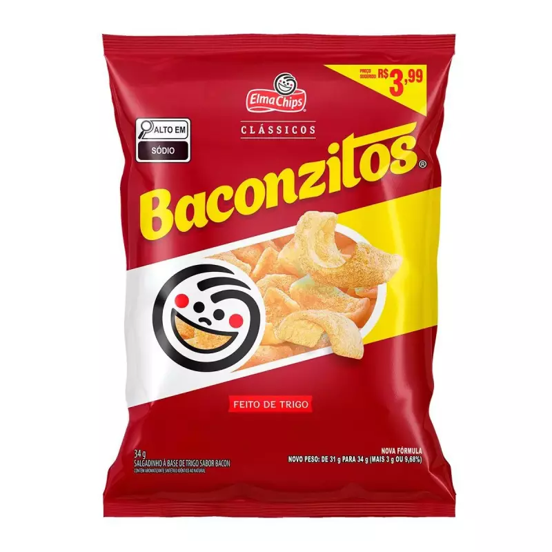 Baconzitos 34g