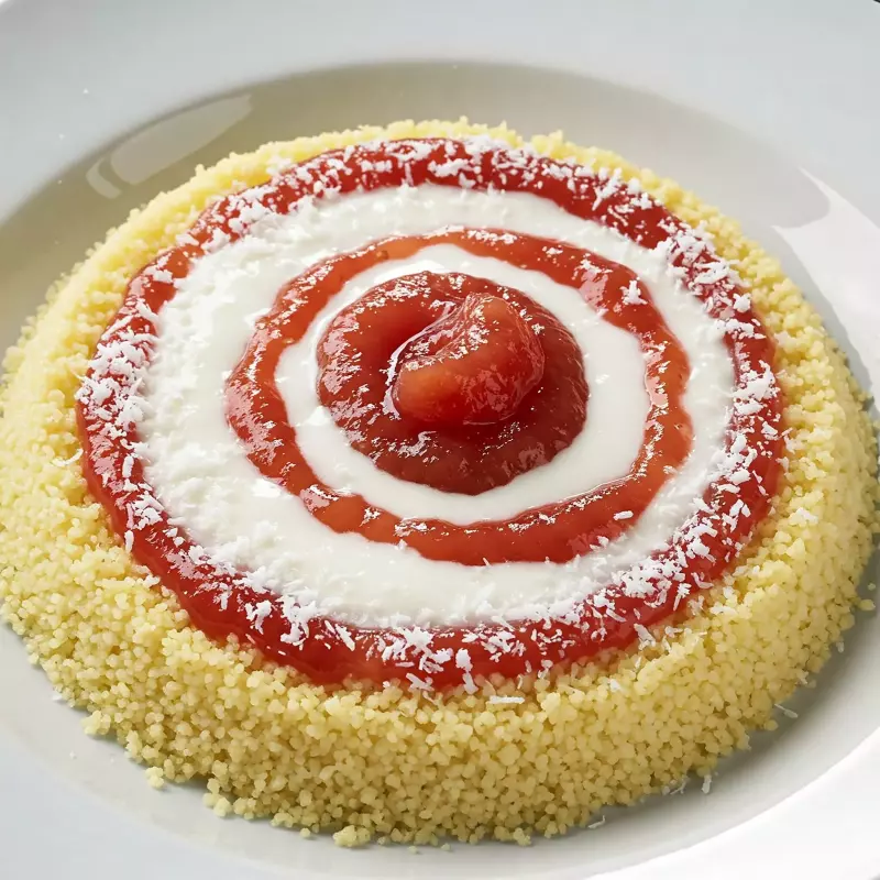 Cuscús Doce ao Leite de Coco