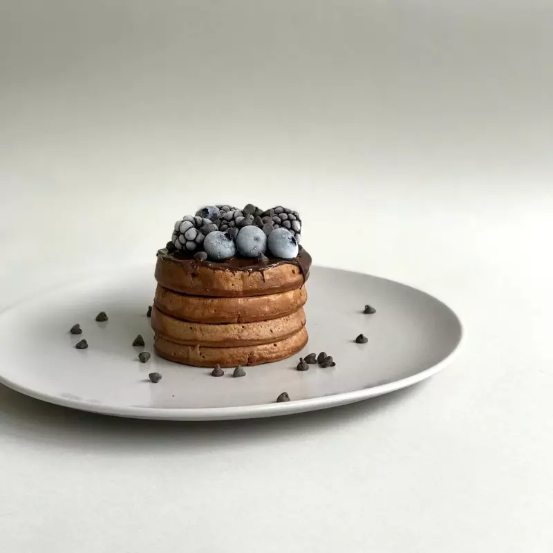 CHOCO PANCAKES ,VEGANOS