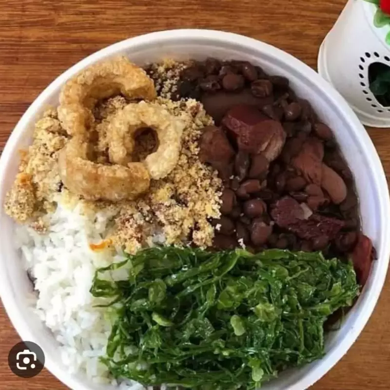 Feijoada + coca lata