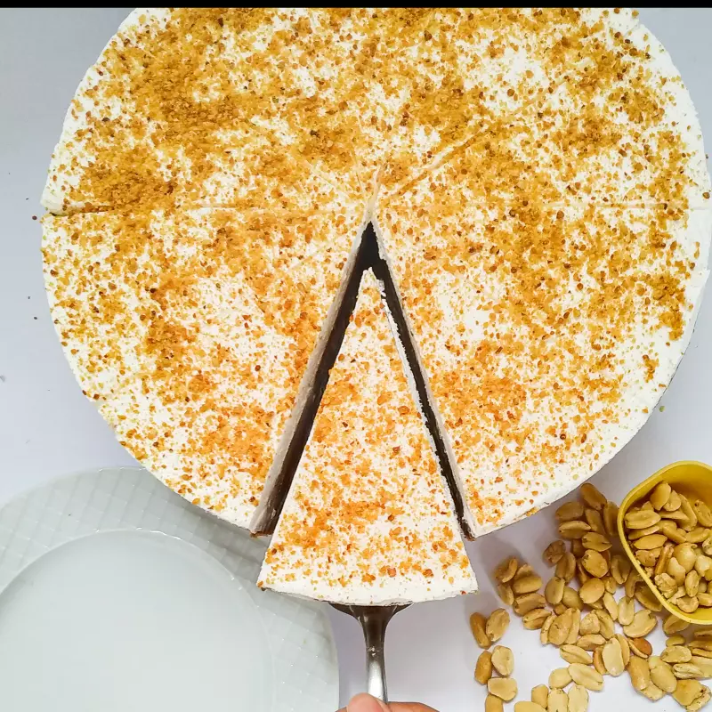 Torta de Chocolate c/ amendoim