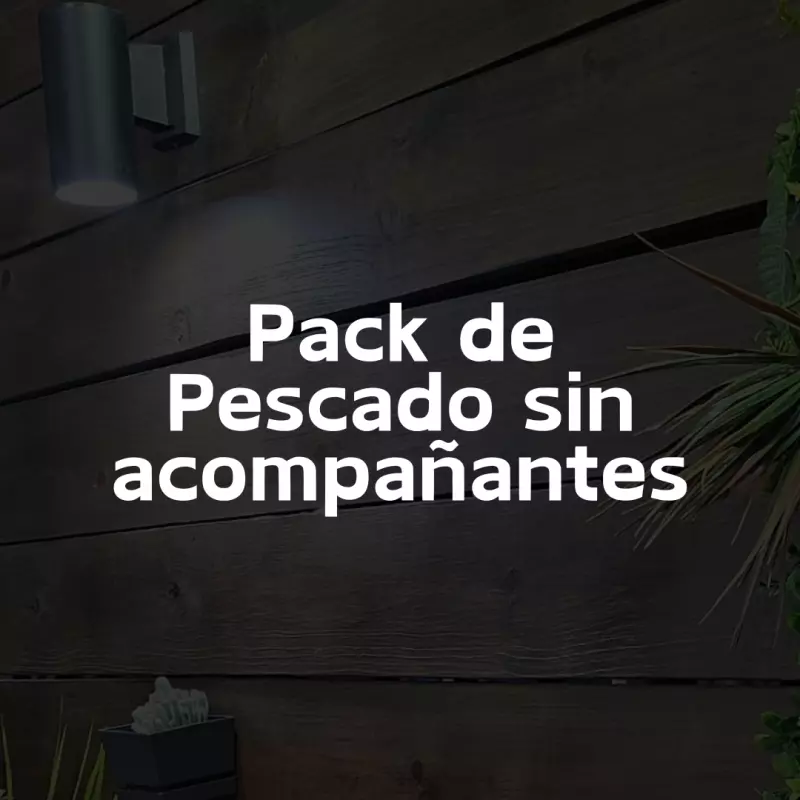 Pescado - Pack sin acompañantes