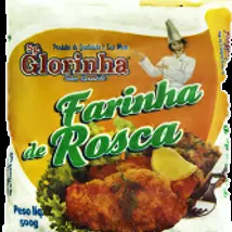 FARINHA ROSCA 400g GLORINHA