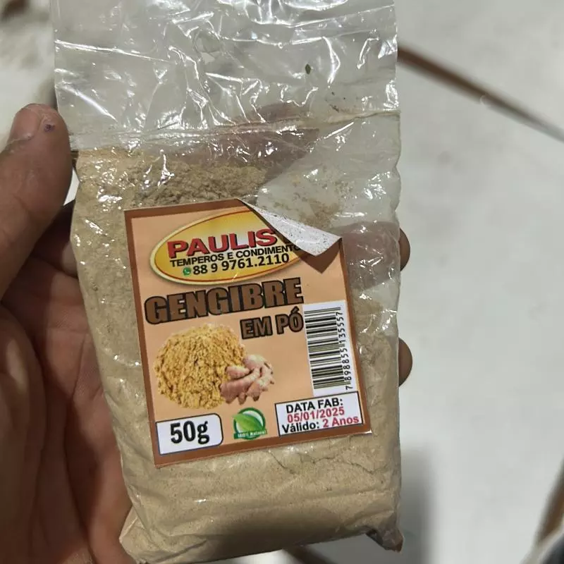 GENGIBRE EM PÓ