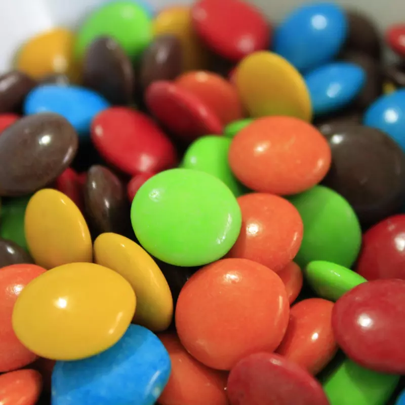 Grageas de chocolate dandy colores