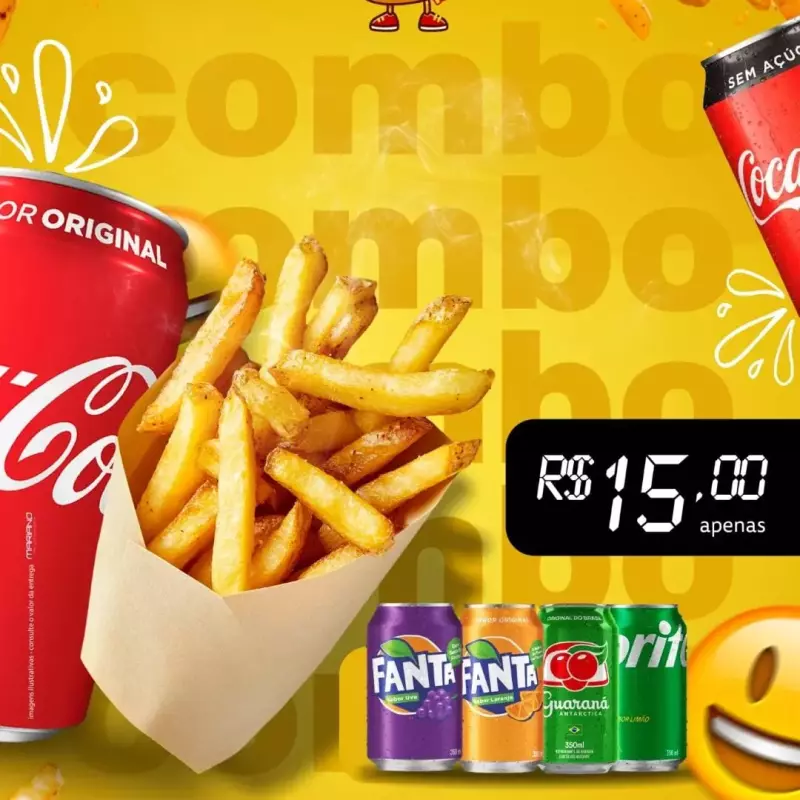 COMBO REFRI + FRITAS