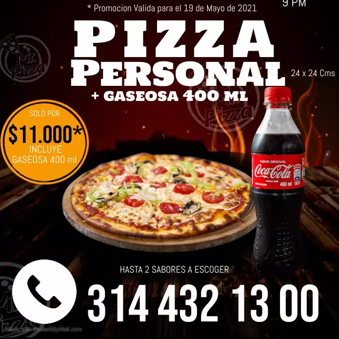 PROMO PIZZA 11000