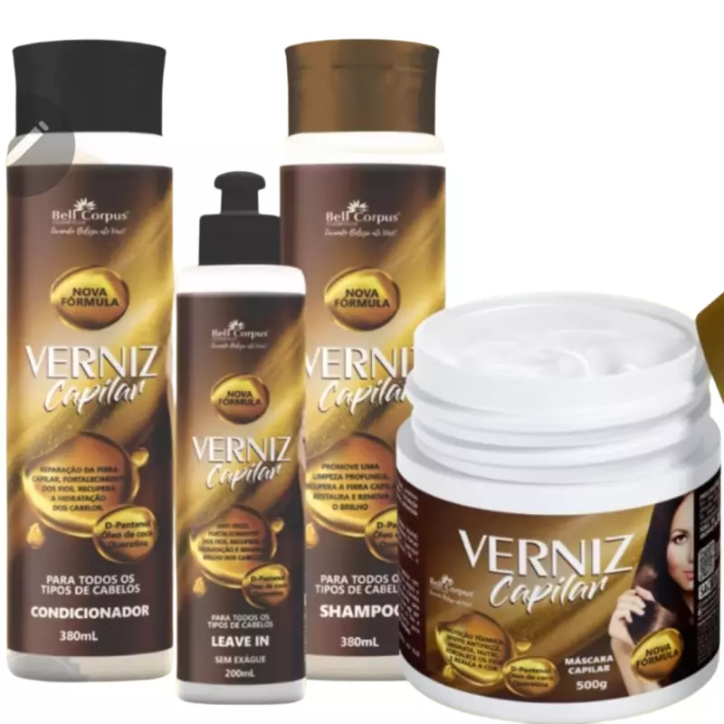 Kit Verniz 4 Itens/BELL CORPUS