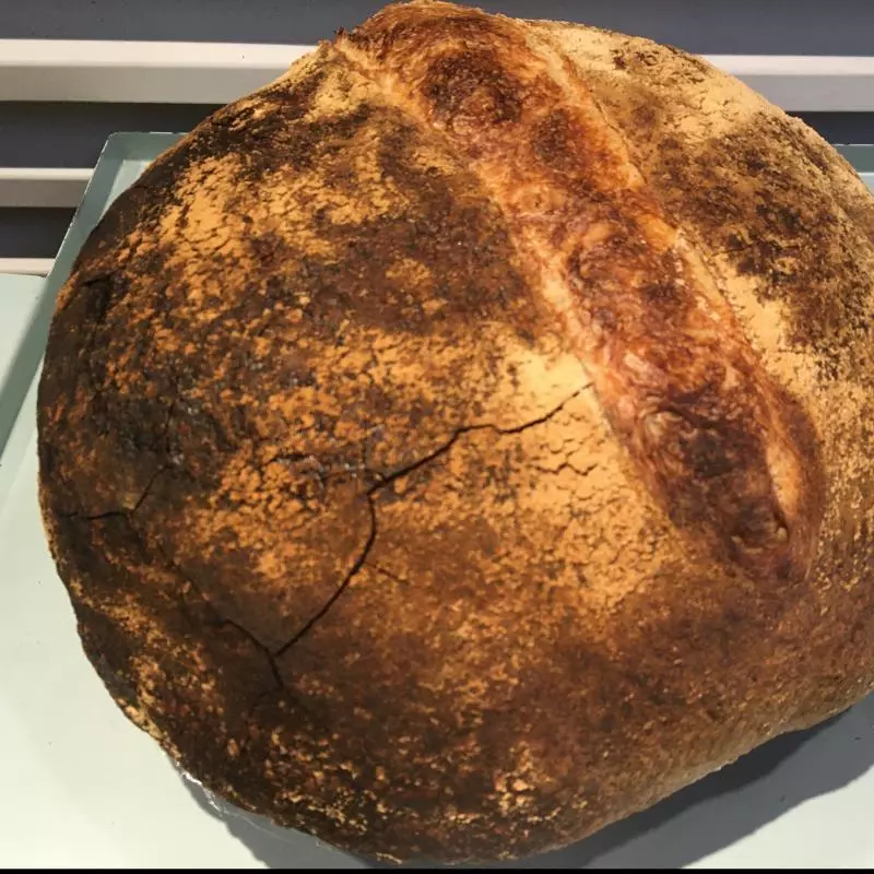 Hogaza de masa madre