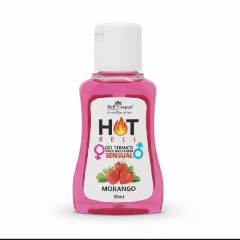 GEL TÉRMICO HOT BELL MORANGO 30ML