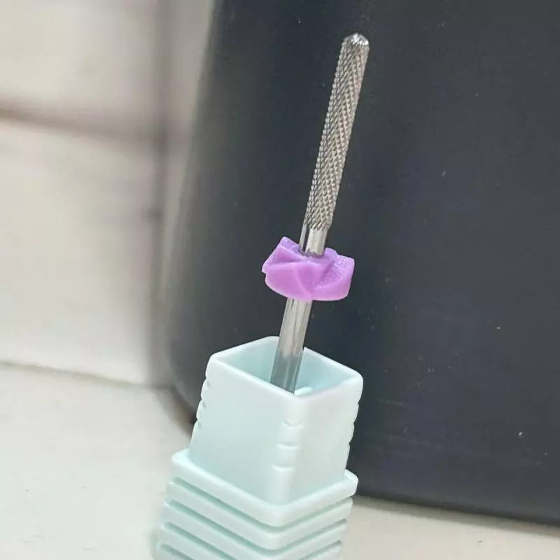 Broca Bastao Topo Redondo Lilas