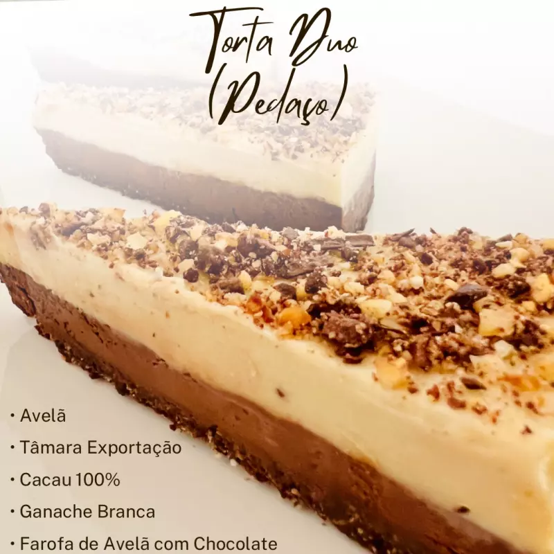 Torta Duo ( pedaço)