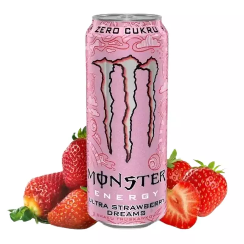 Monsters strawberry 473ml