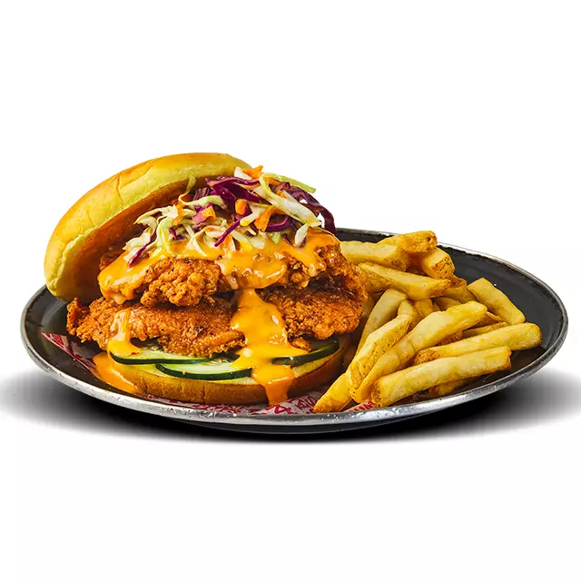 Devil Chicken Sándwich