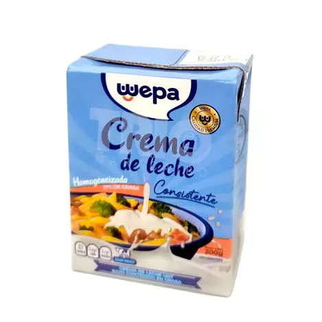 Crema de Leche Wepa 200ml