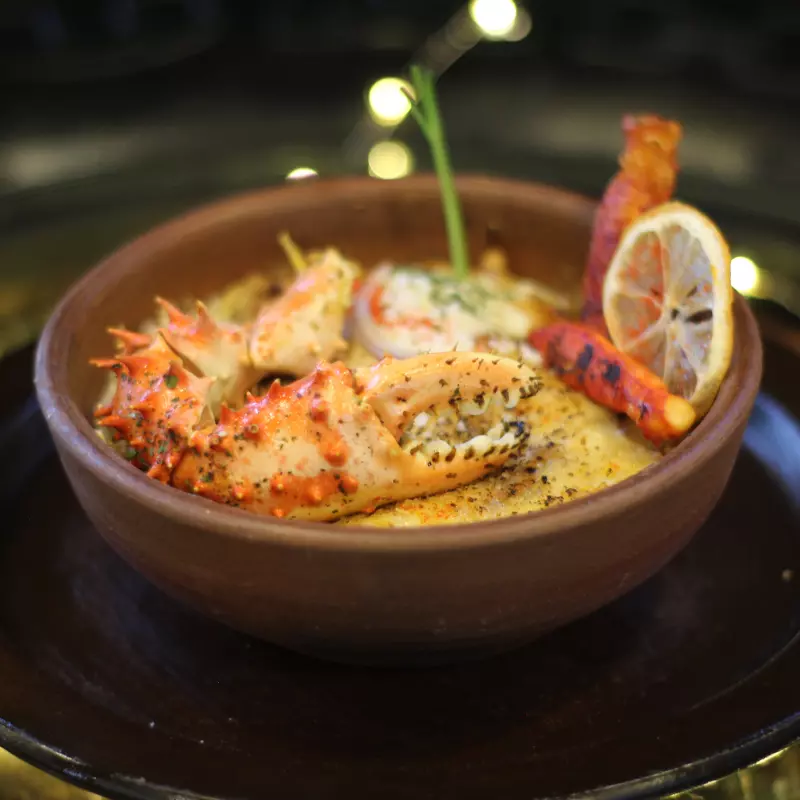 Chupe de centolla magallanica 200grs