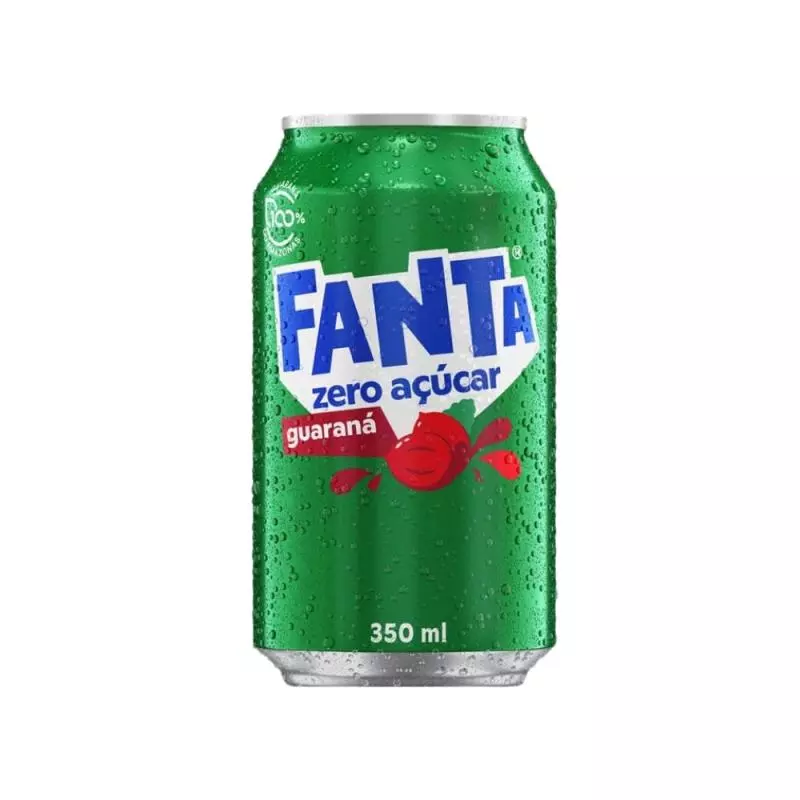 Fanta Guaraná zero lata