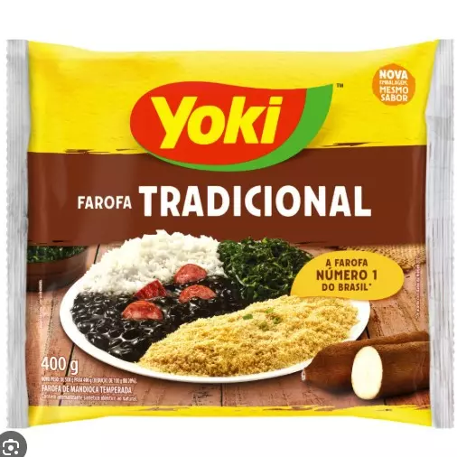 YOKI Farofa  Mandioca Tradicional