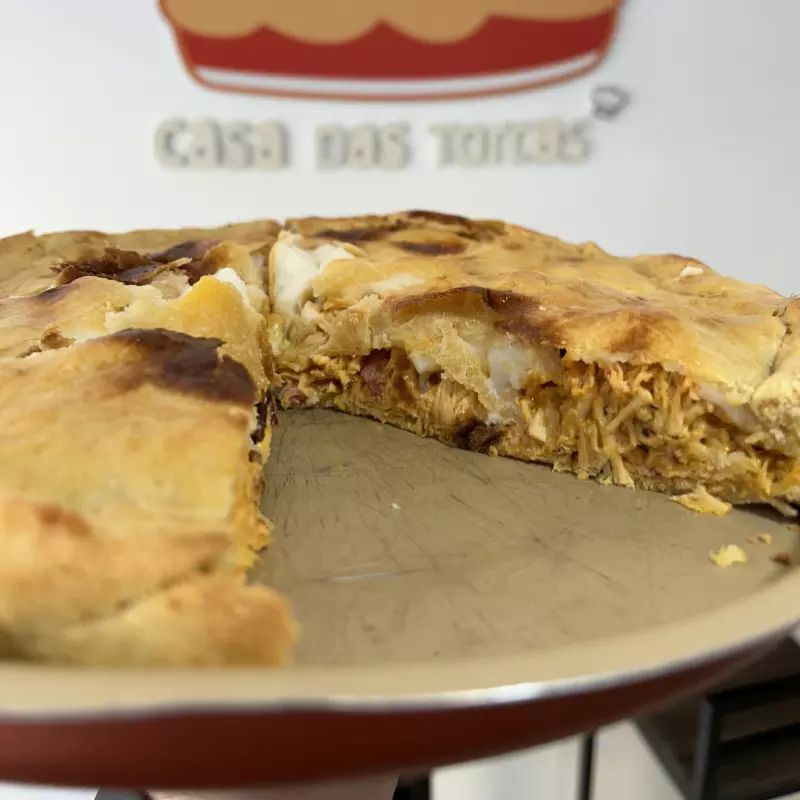 Fatia Frango com Requeijão e bacon