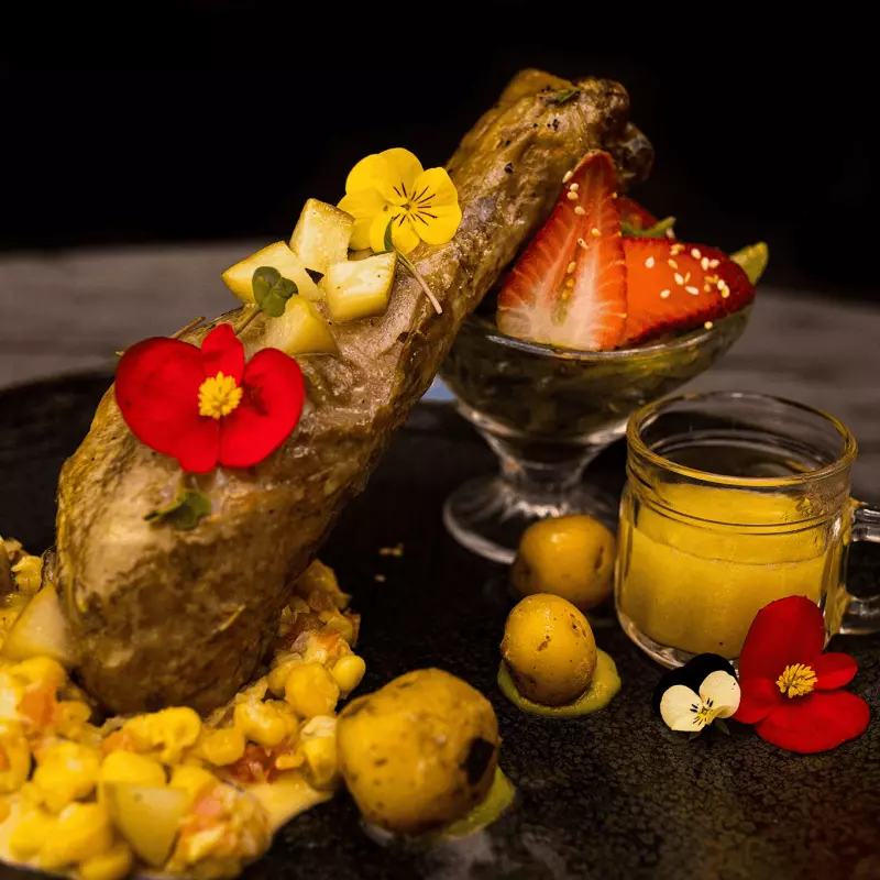 Pernil De Pavo (Peru) Confitado