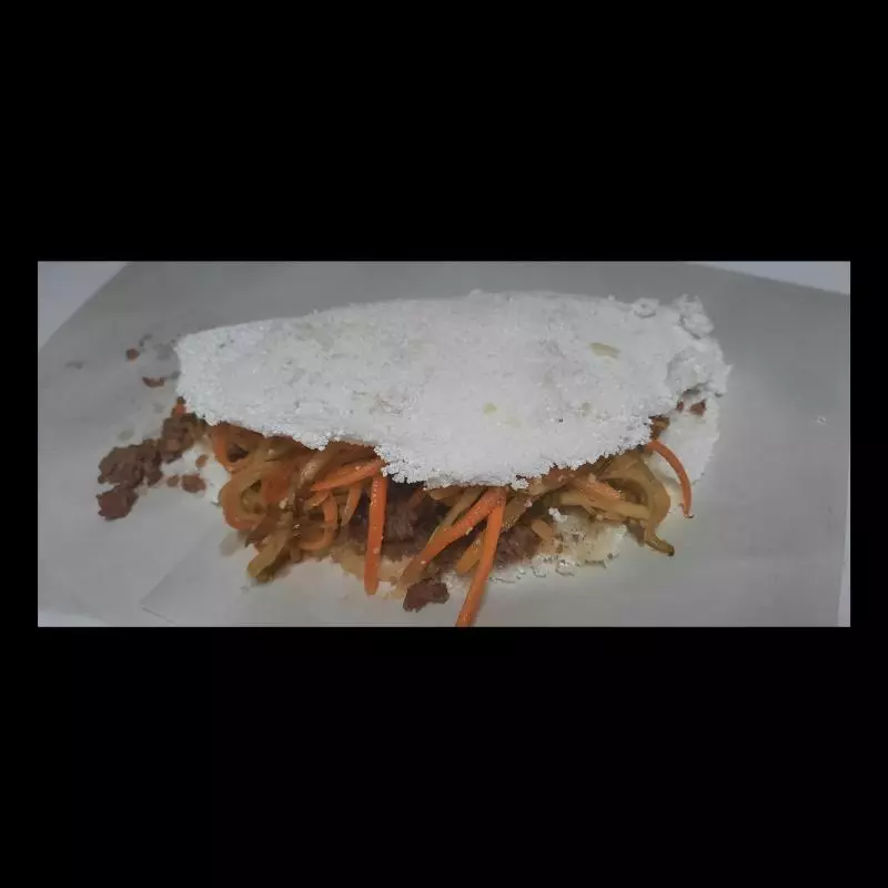 Tapioca de carne moida