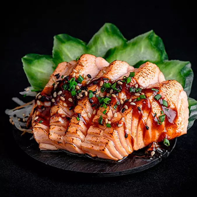 Sashimi Salmão Toast