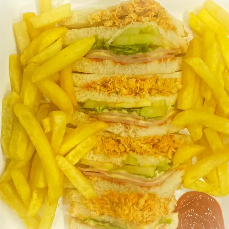 Sándwich de Jamon y Queso