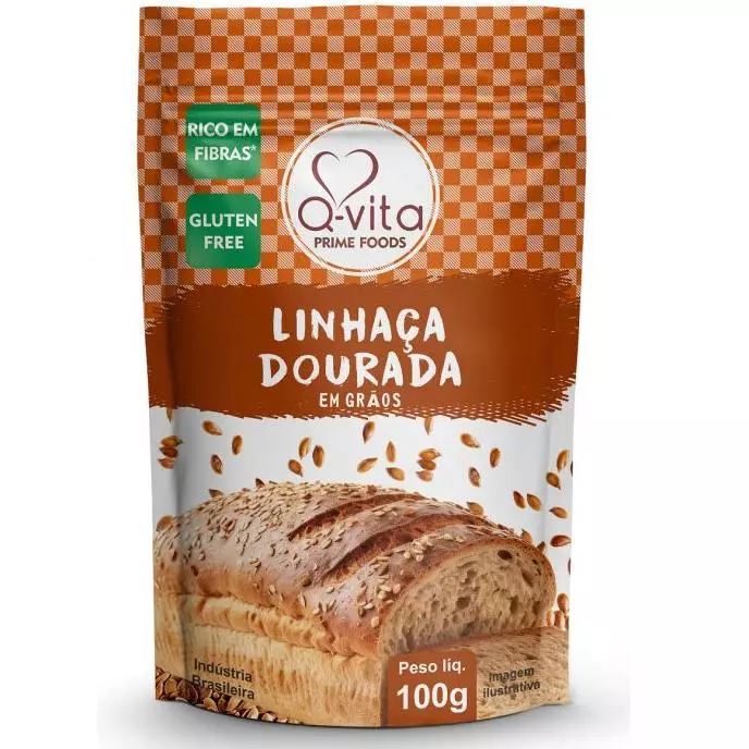 Linhaça Dourada em Grãos