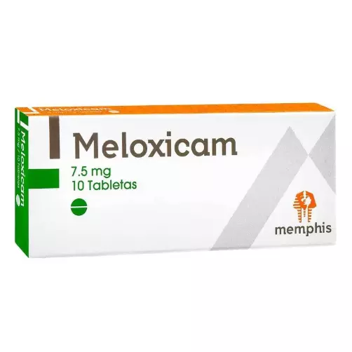 MELOXICAM 7.5MG CAJA X 10 TABLETAS